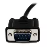 StarTech.com 1 m must DB9 RS232 nullmodemkaabel emane/isane, must, 1 m, DB-9, DB-9, isane, emane