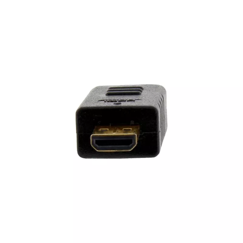 InLine High Speed HDMI kaabel with Ethernet, AM/DM, super õhuke must/kuldne, 0,3 m