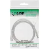 InLine USB 2.0 kaabel Type A-pistik / B-pistik, läbipaistev, 0,3 m