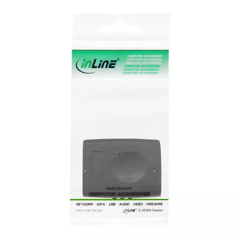InLine HDMI adapter, HDMI A-pesa / emane, kullatud kontaktidega, 4K2K