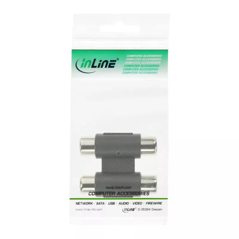 Heliadapter 2x RCA emane / emane InLine 99318