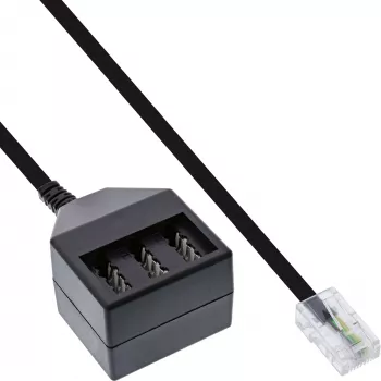 InLine TAE-adapterkaabel RJ45 isane TAE NFN emasele 69942