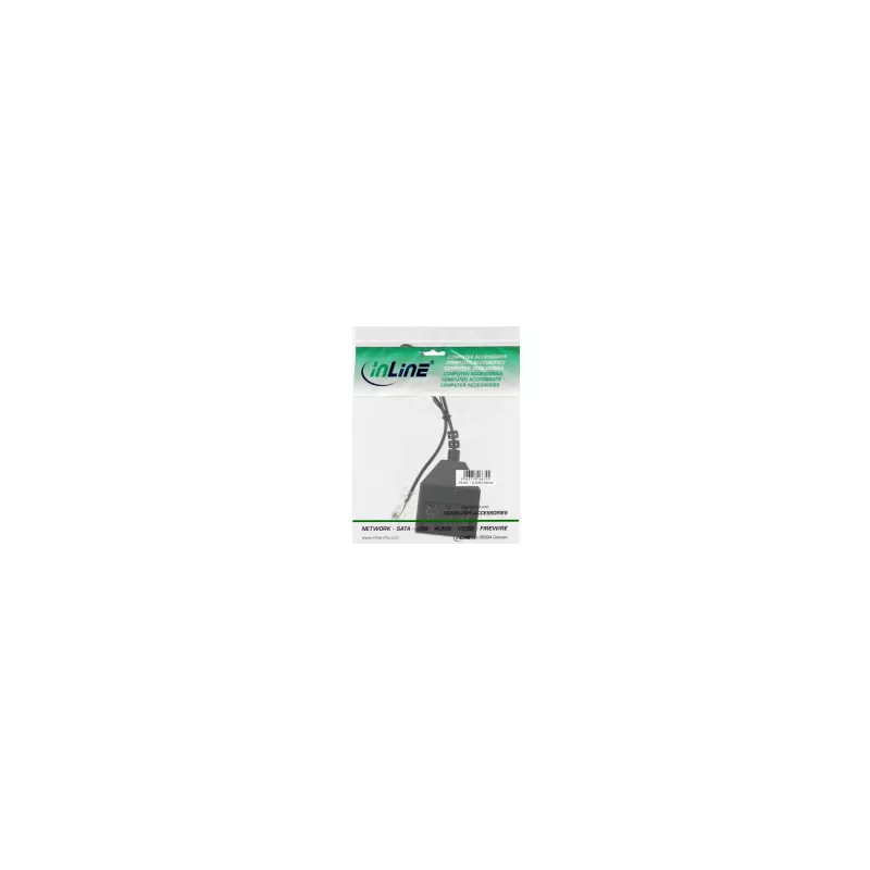 InLine TAE-adapterkaabel RJ45 isane TAE NFN emasele 69942