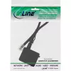 InLine TAE adapterkaabel RJ11 6P4C isane TAE-F Saksa emane 0.2m