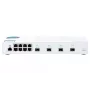 QNAP QSW-M408S võrgulüliti Hallatav L2 Gigabit Ethernet (10/100/1000) Valge