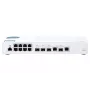 QNAP QSW-M408-2C võrgulüliti, hallatav L2, 10G Ethernet (100/1000/10000), valge