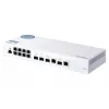 QNAP QSW-M408-2C võrgulüliti, hallatav L2, 10G Ethernet (100/1000/10000), valge