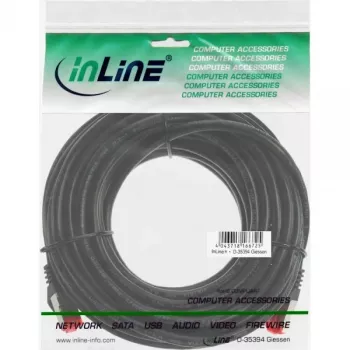 InLine paigakaabel S/FTP PiMF Cat.6 250MHz PVC vask must 50m