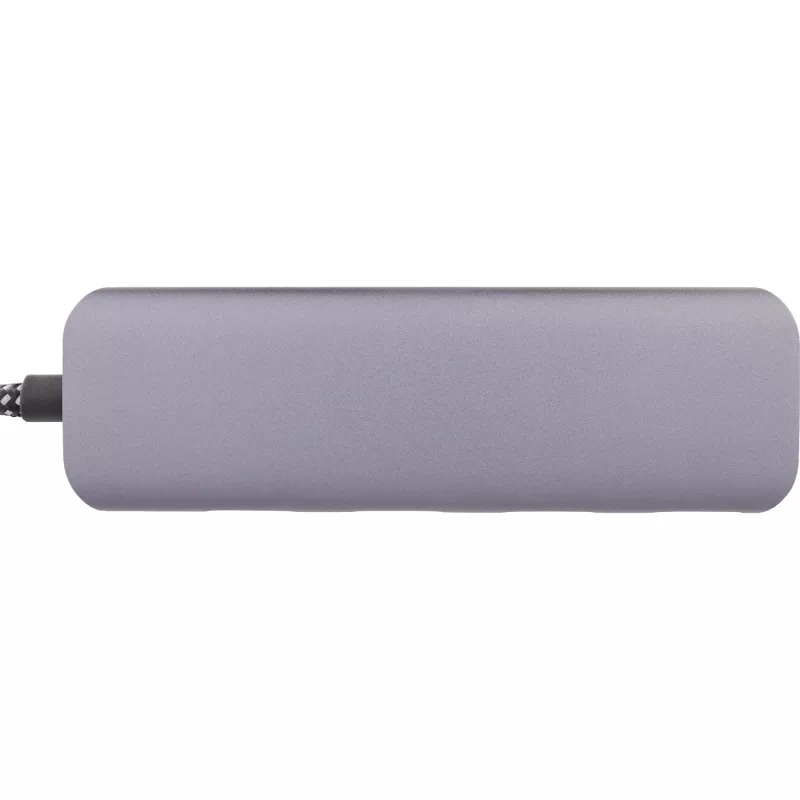 InLine USB 3.2 jaotur, USB-C - 4x USB A 10 Gb/s, alumiinium, hall