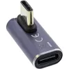 InLine USB4 adapter, USB-C isane/emane vertikaalne parem-/vasaknurkne