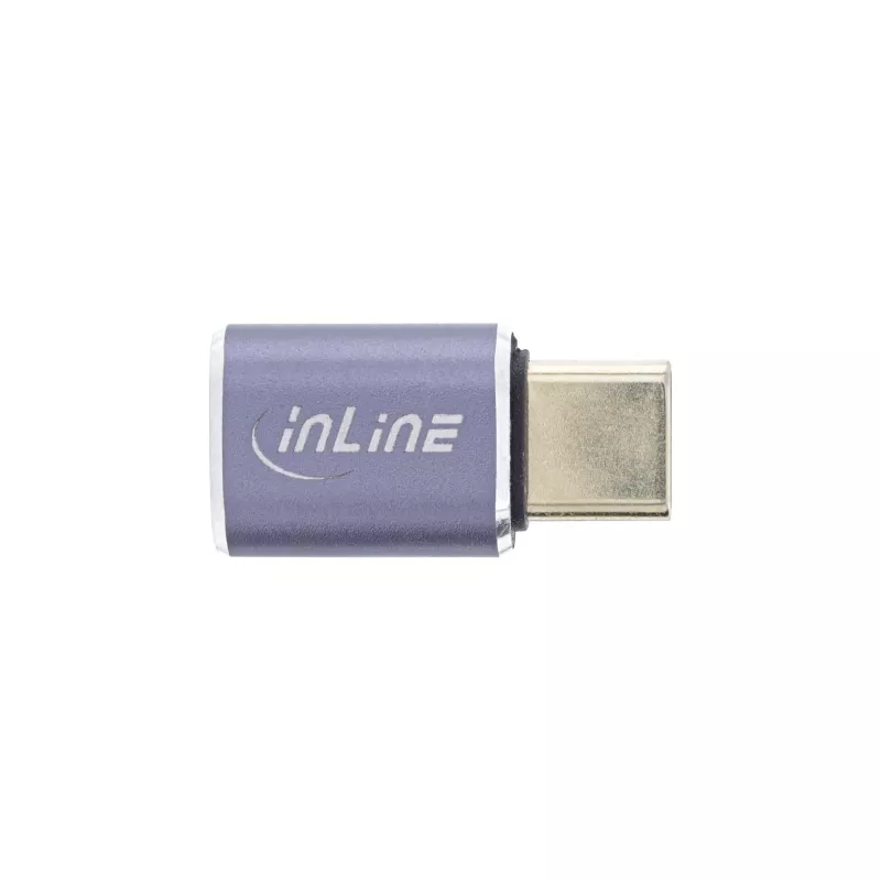 InLine USB4-adapter USB-C-isane/emane alumiiniumist hall 35900A