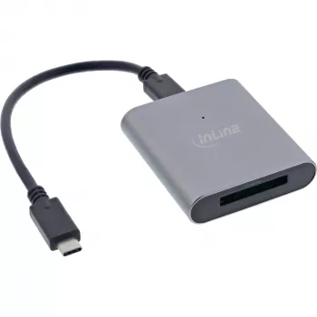 InLine kaardilugeja, USB 3.2, USB-C või USB-A, CFexpress tüüp B kaartidele