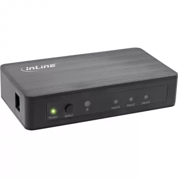 InLine HDMI lüliti, 3 pordiga, 4K2K@60Hz, HDCP 2.2
