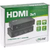 InLine HDMI lüliti, 3 pordiga, 4K2K@60Hz, HDCP 2.2