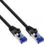 InLine paigakaabel soomustatud, U/FTP, Cat.6A, must, 3m