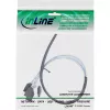 InLine õhuke SAS kaabel, SFF-8654 kuni 4x SATA 7-pin, 12Gb/s, 0,5m