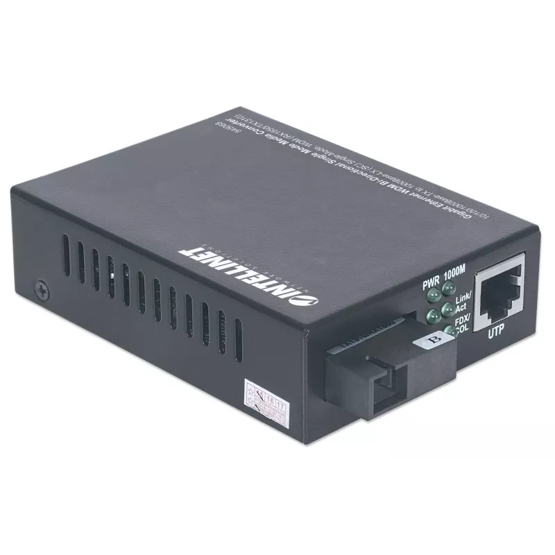 Intellinet Gigabit Ethernet WDM Media muundur, kahesuunaline 545068