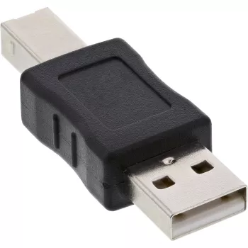 USB 2.0 adapter, tüüp A-pistik / tüüp B-pistik, InLine 33443A