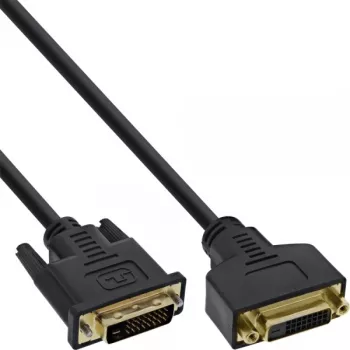 InLine DVI-D kaabel Premium 24+1 isane emasele Dual Link kullatud 2 m