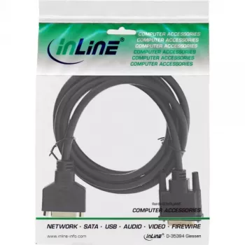 InLine DVI-D kaabel Premium 24+1 isane emasele Dual Link kullatud 2 m