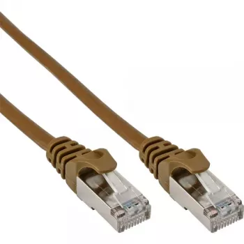 InLine patch-kaabel SF/UTP Cat.5e pruun 0,3 m