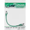 InLine patch-kaabel, S/FTP (PiMf), Cat.8.1, 2000 MHz, halogeenivaba, roheline, 0,3 m
