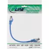 InLine paigalduskaabel S/FTP PiMF Cat.8.1 halogeenivaba 2000MHz sinine, 0.25m