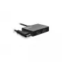 InLine HDMI-jaotur 2-pordiline, 4K/60Hz, USB-toitekaabliga, 0,5m