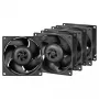 Ventilaator ARCTIC S8038-7K 80 mm 118.93 m³/h topeltkuullaagriga must