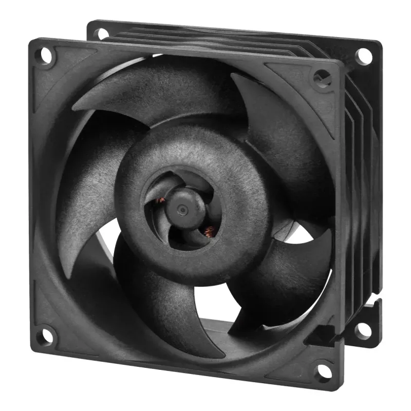 Ventilaator ARCTIC S8038-10K 80 mm 102 cfm kahe kuullaagriga must