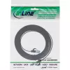 InLine lame patch-kaabel, U/FTP, Cat.6A, TPE halogeenivaba, must, 2m