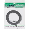 InLine lame patch-kaabel, U/FTP, Cat.8.1, TPE halogeenivaba, must, 2 m