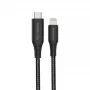 Kaabel Terratec CHARGE CL2 2 m Must