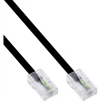 InLine ISDN-kaabel RJ45 isane isane 8P8C 20m Must