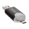 InLine USB3.0 kahe kaardilugeja, USB A ja Micro-USB 2.0 SDXC ja microSDXC jaoks