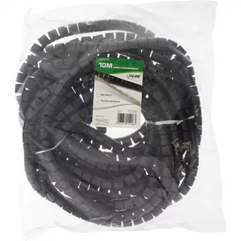 Painduv kaablikanal InLine 59947T 10 m must 20 mm