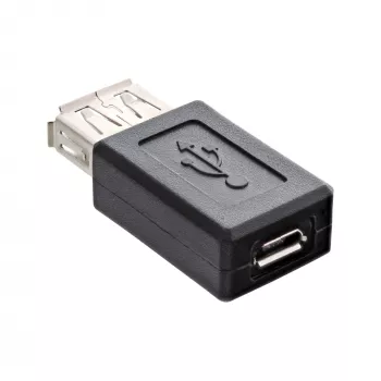 Micro-USB adapter InLine 31613 USB A-pesa Micro-USB B emasele