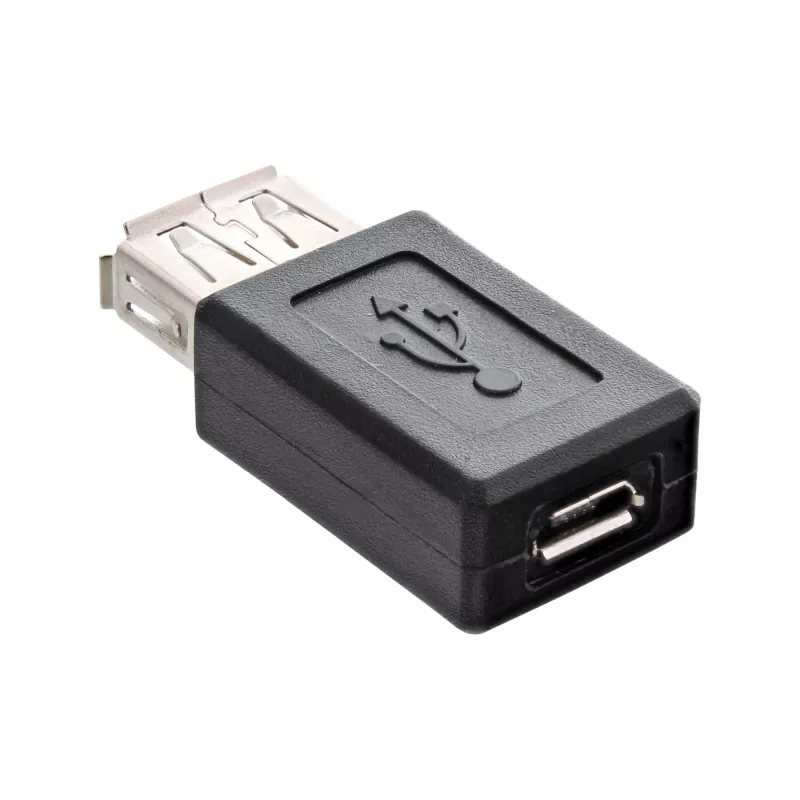 Micro-USB adapter InLine 31613 USB A-pesa Micro-USB B emasele