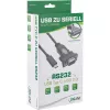 InLine USB-C jadaadapteri kaabel, USB-C isane / DB9 isane, 1,8 m