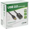 InLine USB 2.0 aktiivne signaalikorduskaabel tüüp A-pistik / A-pesa, 5m