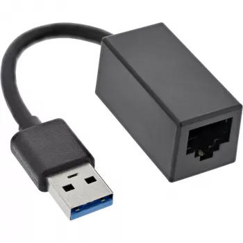 InLine USB 3.2 Gigabit Etherneti võrguadapteri kaabel, USB-A