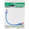 InLine patch-kaabel S/FTP PiMF Cat.6 250MHz PVC vask sinine 0.3m