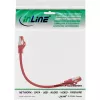 InLine paranduskaabel S/FTP PiMF Cat.6 250MHz PVC vask punane 0.25m