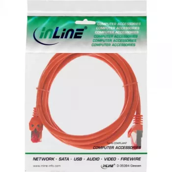 InLine paigaldusjuhe S/FTP PiMF Cat.6 250MHz PVC vask oranž 0,3m