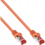 InLine patch-kaabel S/FTP PiMF Cat.6 250MHz PVC copper oranž 30m