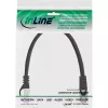 InLine paigalduskaabel SF/UTP Cat.5e must 0,3 m
