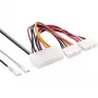 InLine sisemine toiteadapter 20 kontaktiga ATX-NT P8/P9 AT plaadile + lüliti 20/0,80m