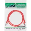 InLine patch-kaabel, S/FTP (PiMf), Cat.8.1, 2000MHz, halogeenivaba, punane, 1m