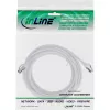 InLine patch-kaabel, S/FTP (PiMf), Cat.8.1, 2000 MHz, halogeenivaba, valge, 7,5 m