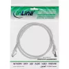 InLine patch-kaabel, S/FTP (PiMf), Cat.8.1, 2000MHz, halogeenivaba, hall, 1m